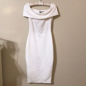 White Backless Dress